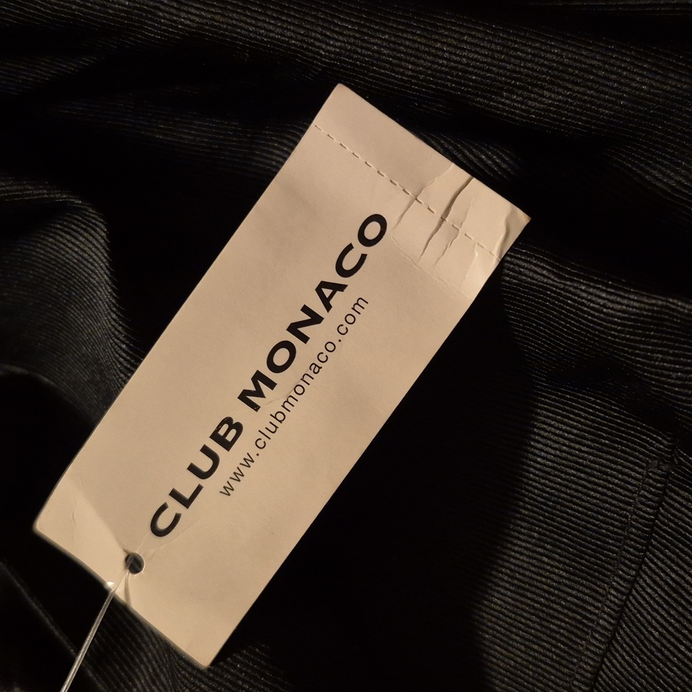 Club Monaco Black Mini Skirt with Bubble Hem Sz.4 NWT - Picture 7 of 9